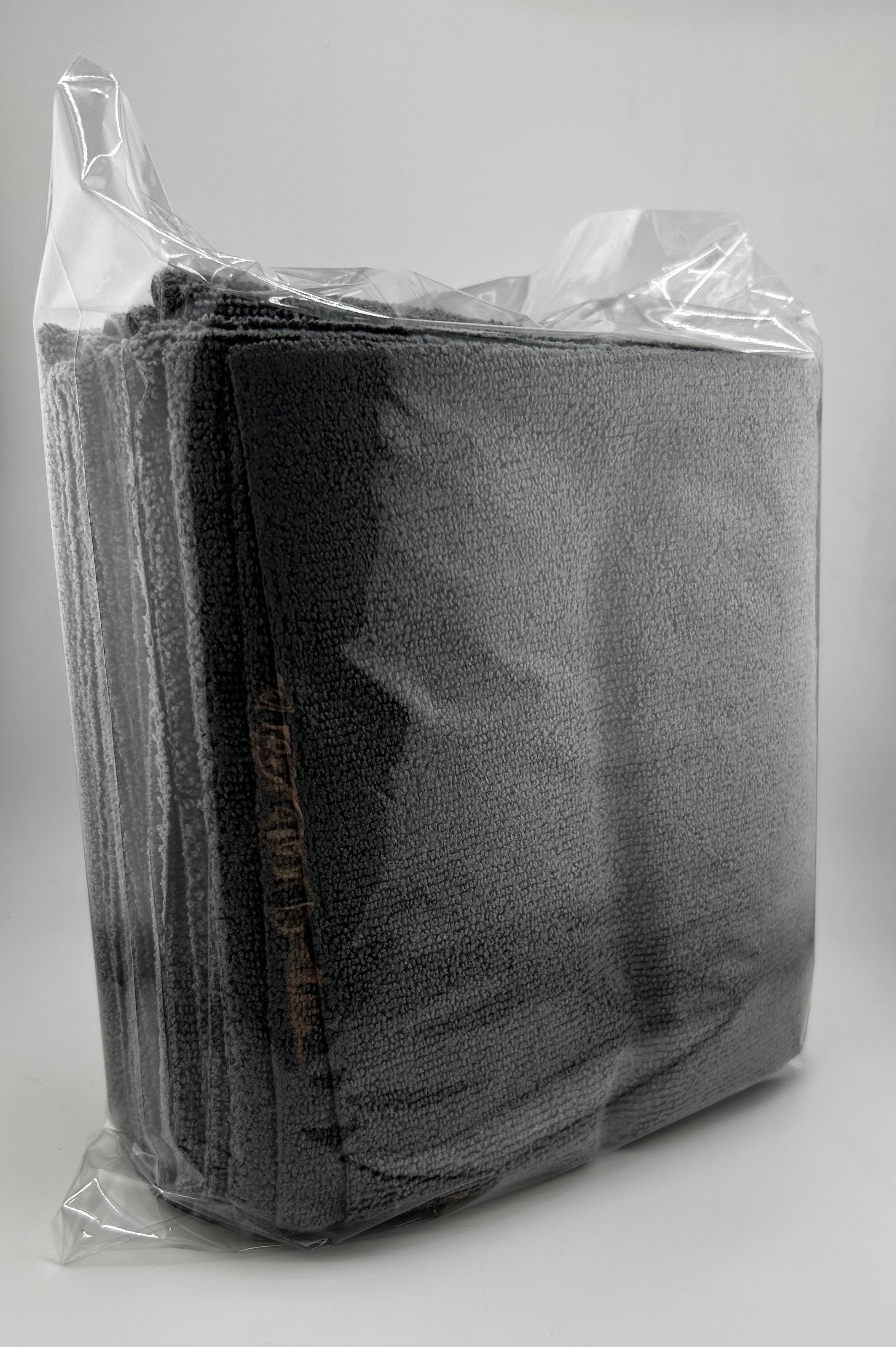 GREY EDGELESS MICROFIBER TOWEL